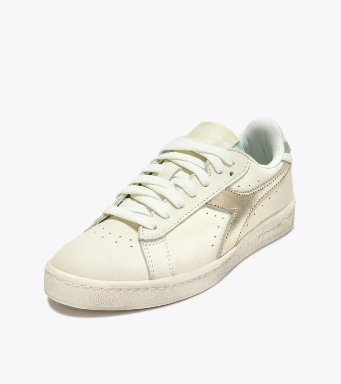 Game L Low Waxed Metal Wn Sneakers sportive in pelle