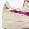 Game L Low Waxed Metal Wn Sneakers sportive in pelle