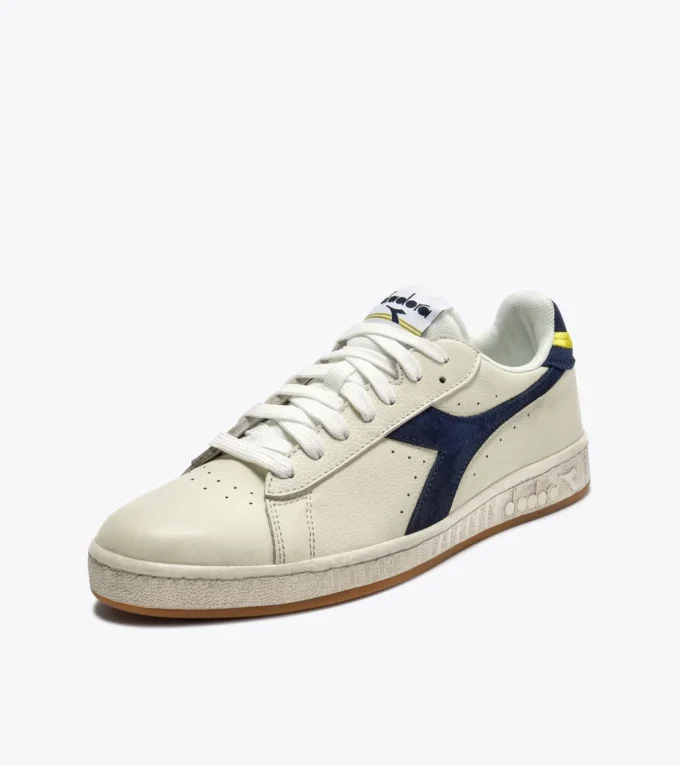 Game Low Jersey Waxed Sneaker da tennis retrò