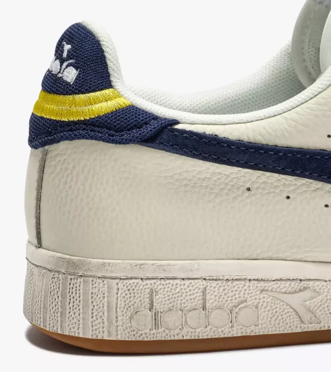 Game Low Jersey Waxed Sneaker da tennis retrò