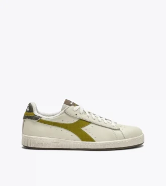 Game Low Stripes Waxed Sneaker da tennis retrò