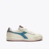 Game Low Stripes Waxed Sneaker da tennis retrò