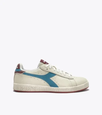 Game Low Stripes Waxed Sneaker da tennis retrò