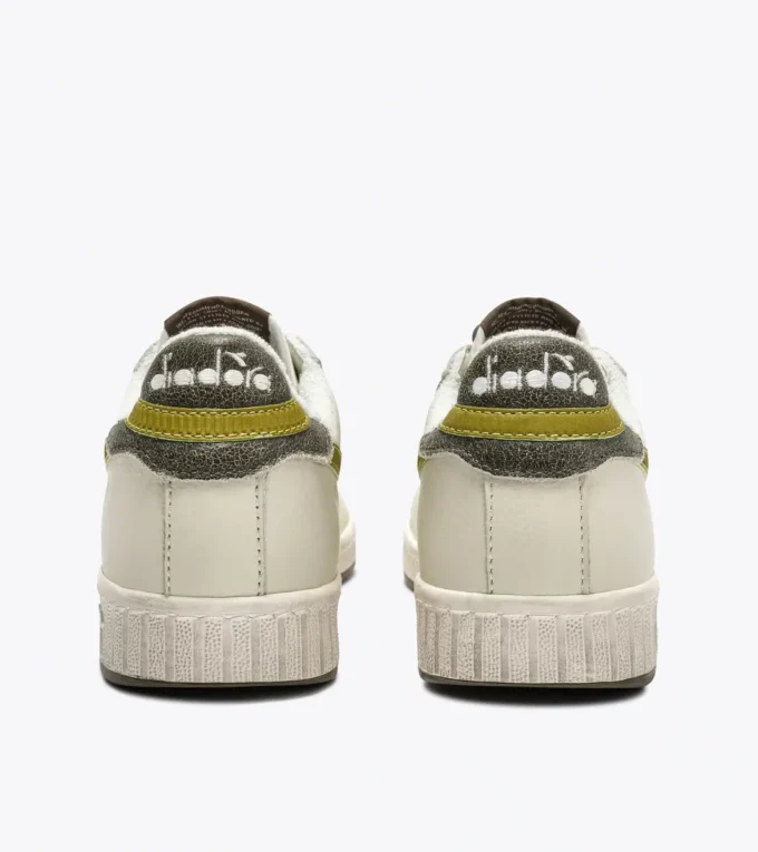 Game Low Stripes Waxed Sneaker da tennis retrò