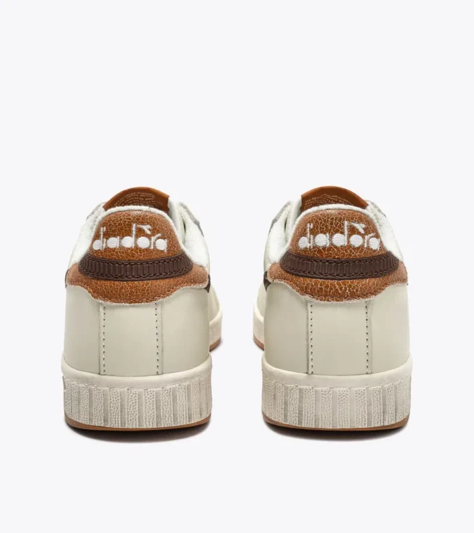 Game Low Stripes Waxed Sneaker da tennis retrò