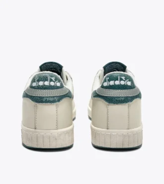 Game Low Stripes Waxed Sneaker da tennis retrò