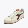 Game Low Stripes Waxed Sneaker da tennis retrò