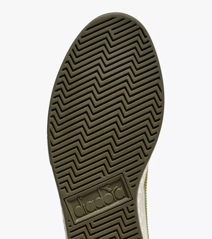 Game Low Stripes Waxed Sneaker da tennis retrò