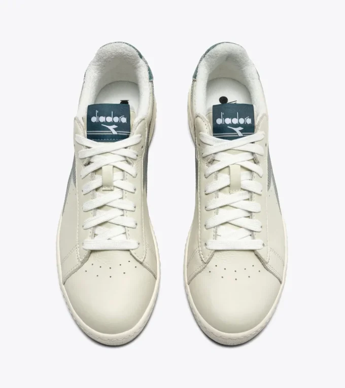 Game Low Stripes Waxed Sneaker da tennis retrò
