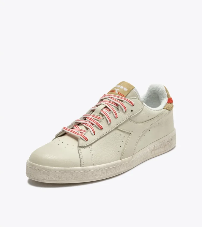 Game Low Tumble Waxed Sneaker da tennis retrò
