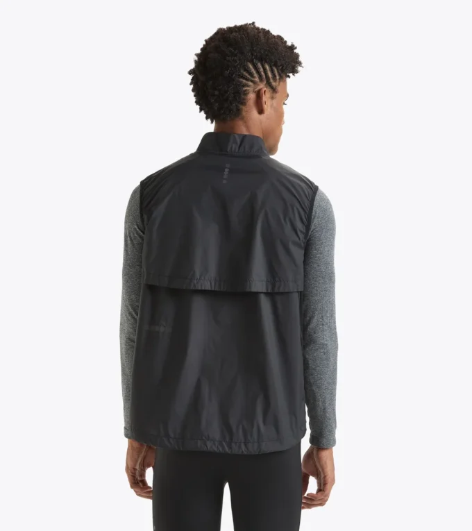 Gilet Packable Gilet antivento pieghevole