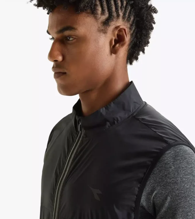 Gilet Packable Gilet antivento pieghevole