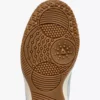 Gold Indoor Metal Sneakers in pelle in stile terrace