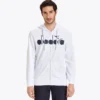 Hd Fz Sweat Felpa con cappuccio e zip integrale Diadora Club Tennis