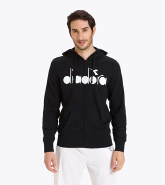Hd Fz Sweat Felpa con cappuccio e zip integrale Diadora Club Tennis