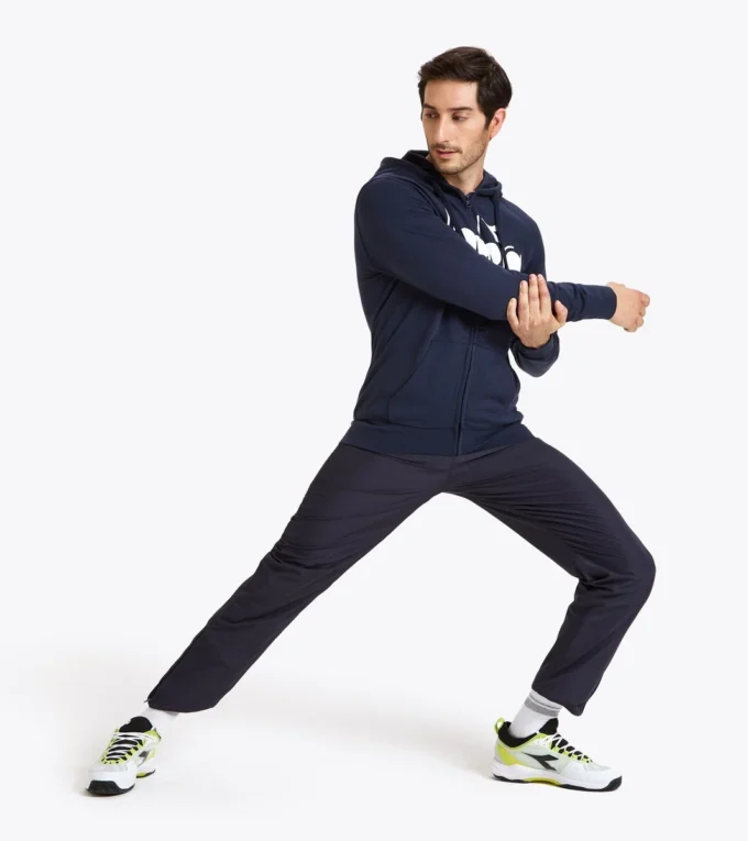 Hd Fz Sweat Felpa con cappuccio e zip integrale Diadora Club Tennis