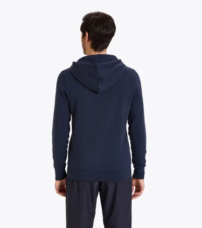 Hd Fz Sweat Felpa con cappuccio e zip integrale Diadora Club Tennis
