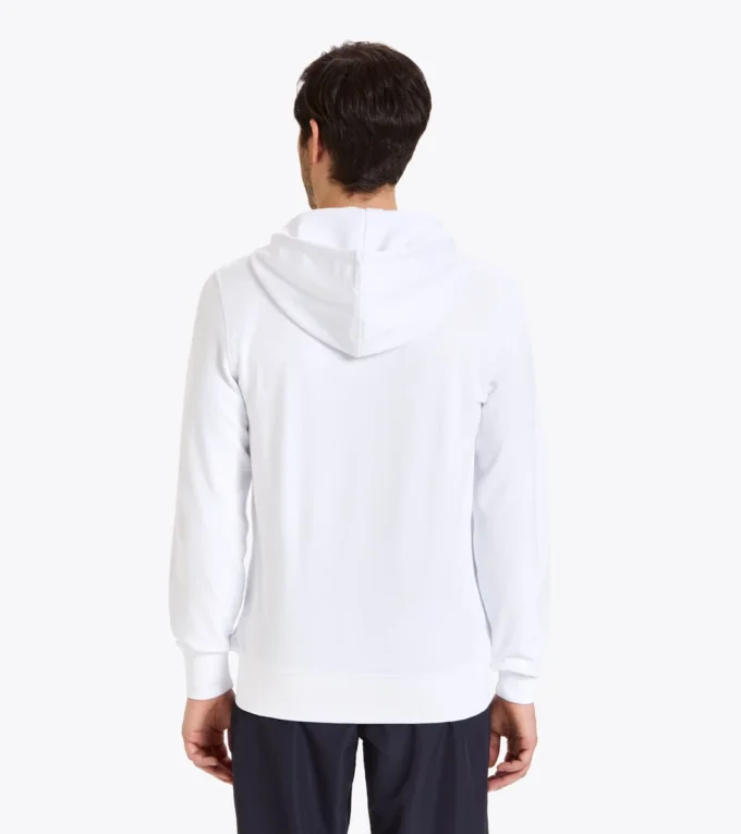 Hd Fz Sweat Felpa con cappuccio e zip integrale Diadora Club Tennis