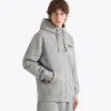 Hoodie Fz. Athl. Felpa con cappuccio e zip con logo