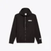 Hoodie Fz. Athl. Felpa con cappuccio e zip con logo