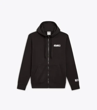 Hoodie Fz. Athl. Felpa con cappuccio e zip con logo