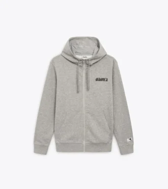Hoodie Fz. Athl. Felpa con cappuccio e zip con logo