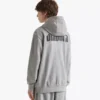 Hoodie Fz. Athl. Felpa con cappuccio e zip con logo