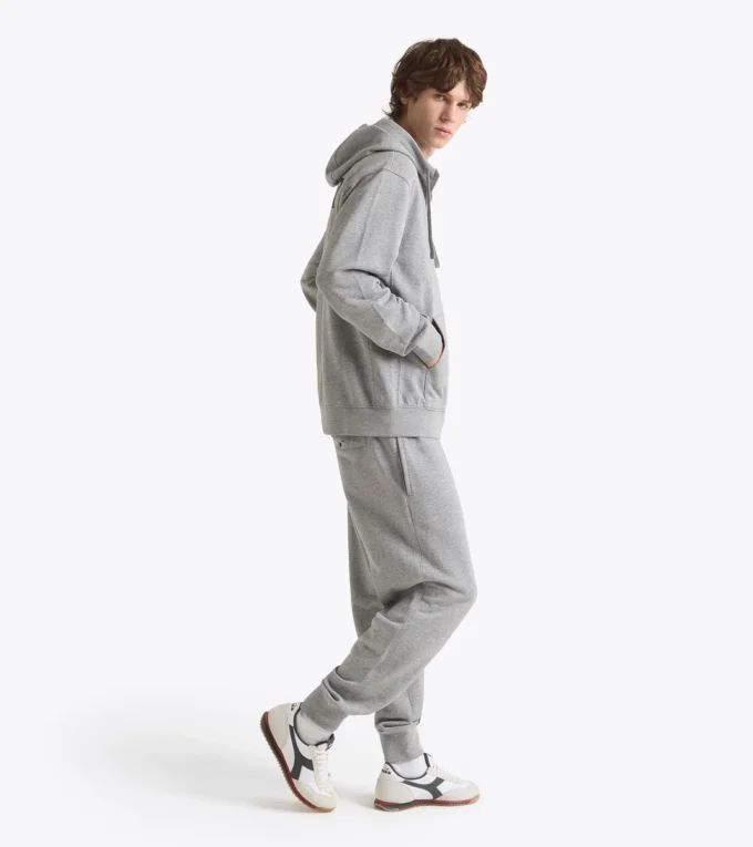 Hoodie Fz. Athl. Felpa con cappuccio e zip con logo