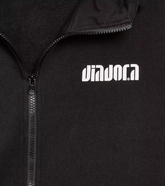 Hoodie Fz. Athl. Felpa con cappuccio e zip con logo