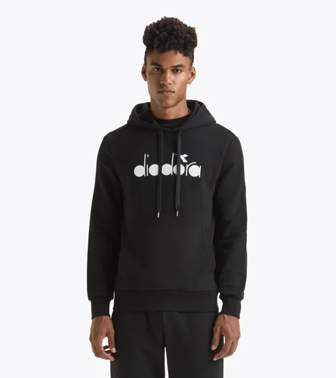 Hoodie Logo Felpa con cappuccio sportiva – Made in Italy – Unisex