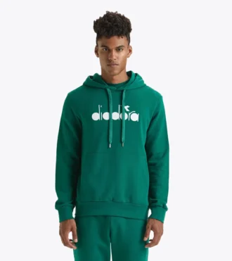 Hoodie Logo Felpa con cappuccio sportiva – Made in Italy – Unisex