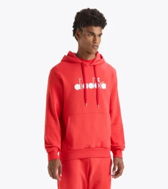 Hoodie Logo Felpa con cappuccio sportiva – Made in Italy – Unisex