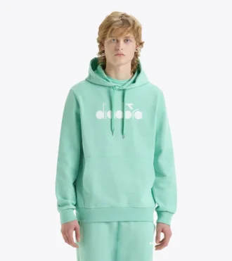 Hoodie Logo Felpa con cappuccio sportiva – Made in Italy – Unisex