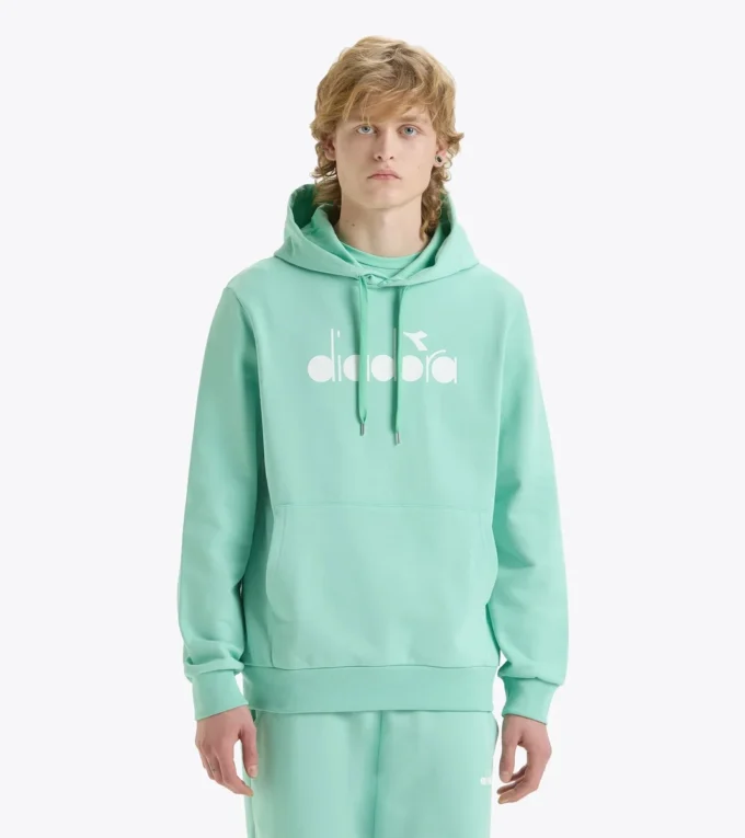 Hoodie Logo Felpa con cappuccio sportiva – Made in Italy – Unisex