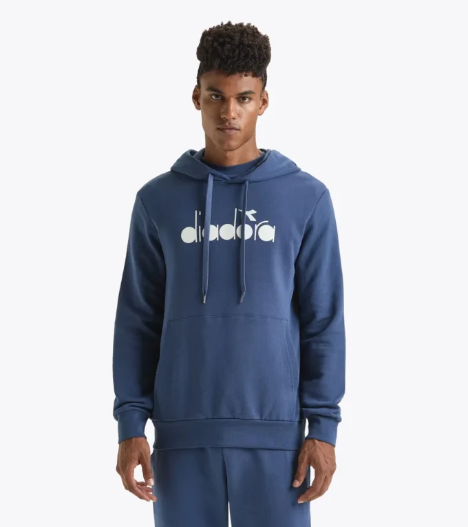Hoodie Logo Felpa con cappuccio sportiva – Made in Italy – Unisex