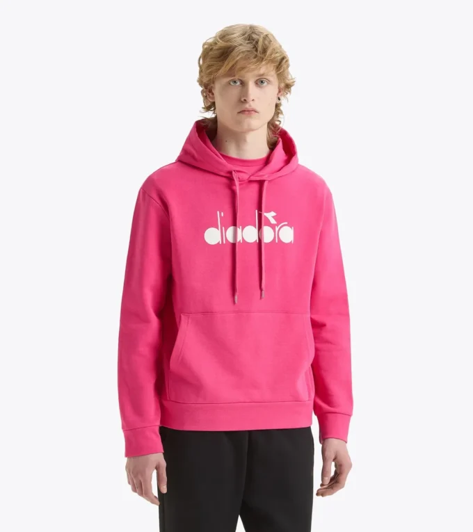 Hoodie Logo Felpa con cappuccio sportiva – Made in Italy – Unisex