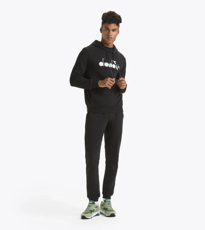 Hoodie Logo Felpa con cappuccio sportiva – Made in Italy – Unisex