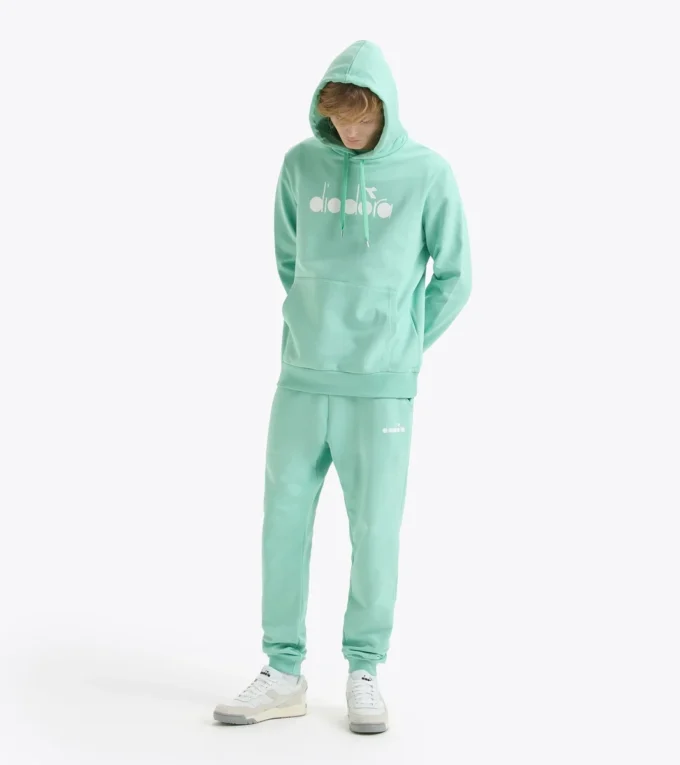 Hoodie Logo Felpa con cappuccio sportiva – Made in Italy – Unisex