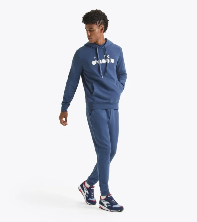 Hoodie Logo Felpa con cappuccio sportiva – Made in Italy – Unisex
