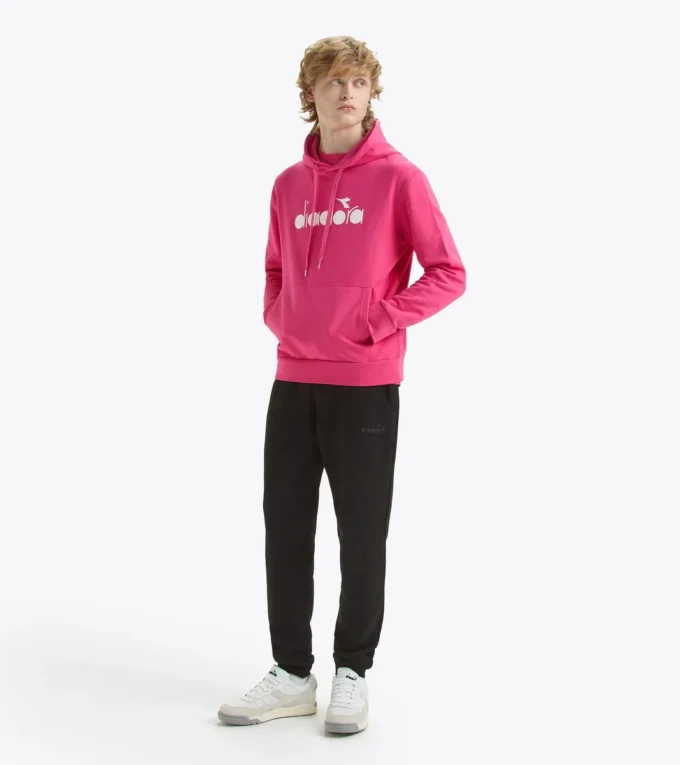 Hoodie Logo Felpa con cappuccio sportiva – Made in Italy – Unisex