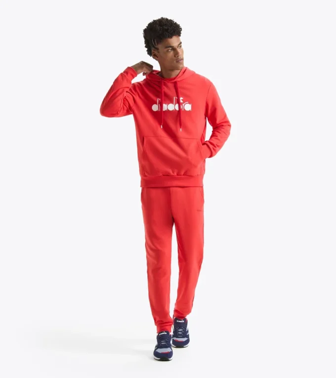 Hoodie Logo Felpa con cappuccio sportiva – Made in Italy – Unisex