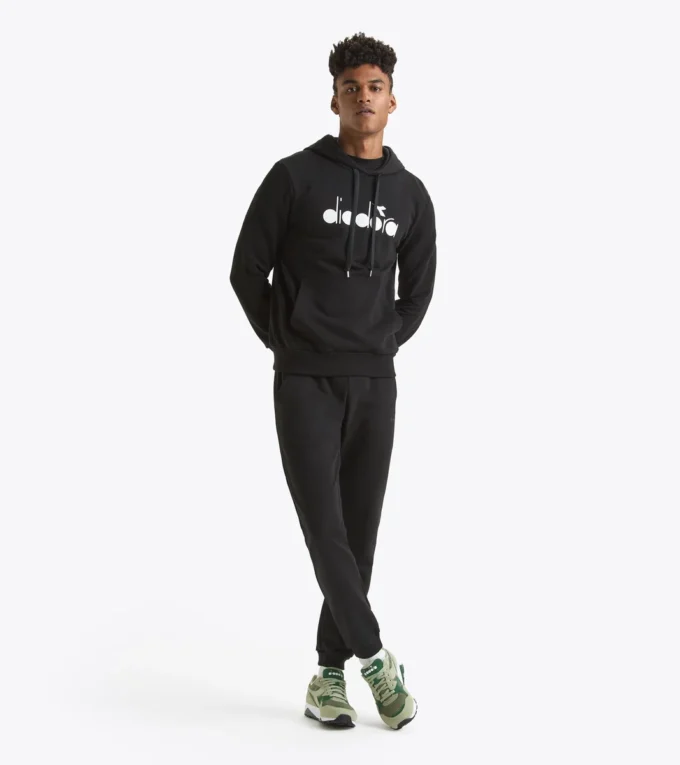 Hoodie Logo Felpa con cappuccio sportiva – Made in Italy – Unisex