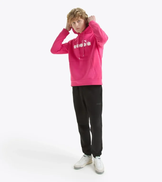 Hoodie Logo Felpa con cappuccio sportiva – Made in Italy – Unisex