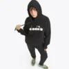 Hoodie Logo Felpa con cappuccio sportiva – Made in Italy – Unisex