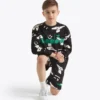 Jb. Bermuda Bermuda con logo Smile – Vestibilità comoda – Bambino
