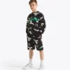 Jb. Bermuda Bermuda con logo Smile – Vestibilità comoda – Bambino