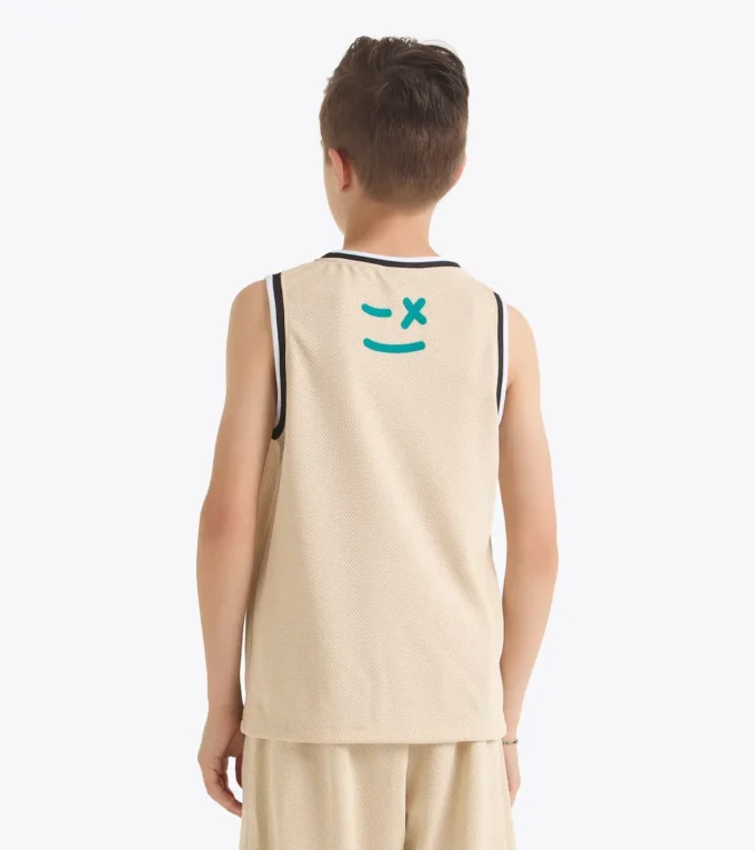 Jb. Canotta Tank Bskt Ball Sport – Vestibilità comoda – Ragazzo