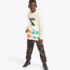 Jb. Felpa con cappuccio Fregio Hoodie con dettagli sbiaditi – Boy