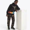 Jb. Felpa con cappuccio Fregio Hoodie con dettagli sbiaditi – Boy