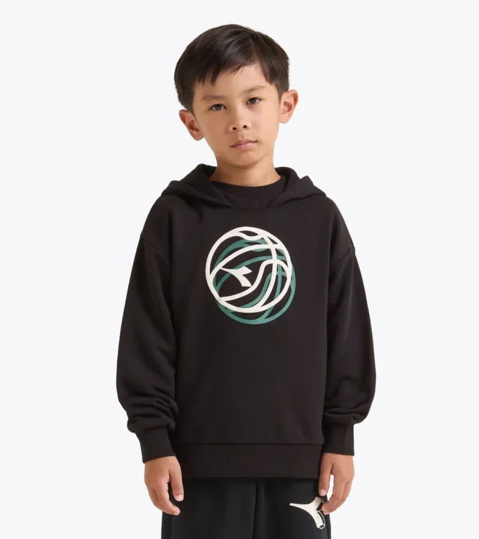 Jb. Felpa con cappuccio Hoodie – Vestibilità ampia – Ragazzo